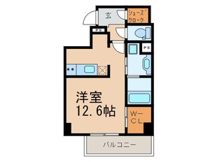 ｳｪﾙﾌﾞﾗｲﾄ博多ｽﾃｰｼｮﾝの物件間取画像